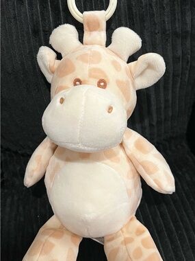 Kellytoy Beige & Cream Giraffe Plush Keychain